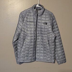 The North Face ThermoBall Full Zip Winter Jacket Geay Size Mens Medium